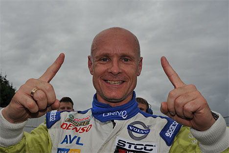 Tommy Rustad satte pole position under lørdagens tidtagning